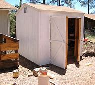 Image result for 4X8 Wood Shed Plans