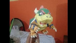 Image result for Mario Papercraft Bowser