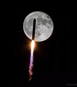 Image result for Rocket Flying to the Moon