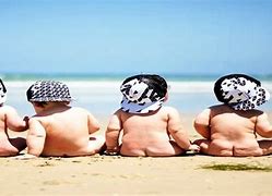 Image result for Beach Funny Kids