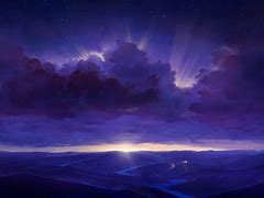 Image result for Aesthetic Sky Stars Landscape