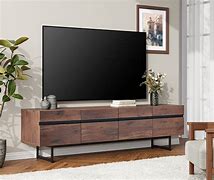 Image result for Mid Century Modern Wood TV Console