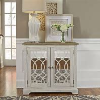 Image result for Mirrored Accent Cabinet