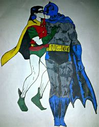 Image result for Batman Robin Drawing
