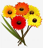 Image result for Colorful Daisy Flower Clip Art