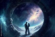 Image result for Couple Galaxy Art