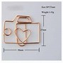 Image result for Gold Paper Clips Wedding Invites
