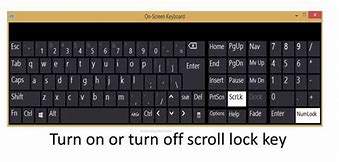 Image result for Function of Scroll Lock