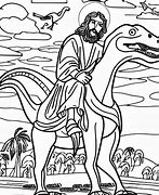 Image result for Jesus Rides Dinosaur