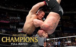 Image result for WWE Rumble Brock Lesnar Brawl John Cena
