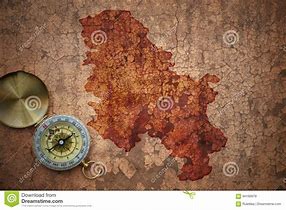Image result for Serbia Old Paper Map