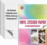 Image result for clear vinyl sticker waterproof