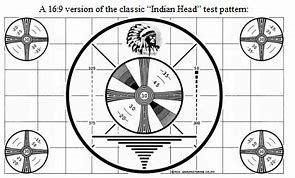 Image result for Indian Head TV Test Pattern