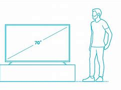 Image result for 70 TV Dimensions