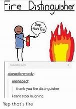 Image result for Fire Distinguisher Meme