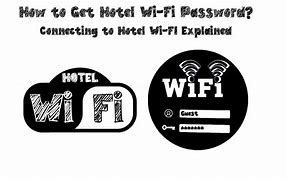 Image result for Wi-Fi Password Sign Hotel