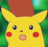 Image result for Pikachu Sorprendido Meme
