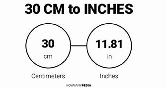 Image result for 30 Centimeters in Inches