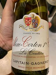 Image result for Capitain Gagnerot Aloxe Corton Coutiere
