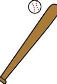 Image result for Baseball Bat Cartoon