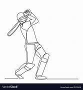 Image result for Women Cricket Line Drawing