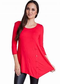 Image result for Asymmetrical Tunic Tops for Women