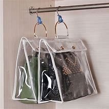 Image result for Plastic Handbag and Purse Organizer