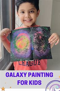 Image result for Galaxy Rock Painting