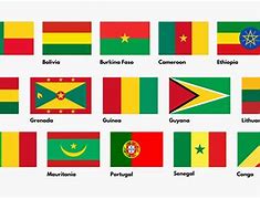 Image result for Country Flags with a Yellow Star