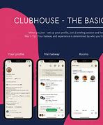 Image result for Clubhouse Interface