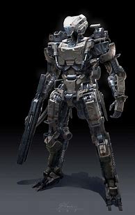 Image result for Sci-Fi Robot Soldier Concept Art