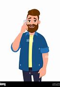 Image result for On the Phone Cartoon