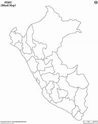 Image result for Blank Map of Peru