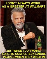 Image result for Sugar Daddy Walmart Greeter Meme