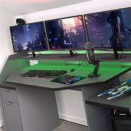 Image result for Modern Gaming Computer Desk