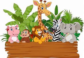 Image result for Jungle Safari Cartoon Animals