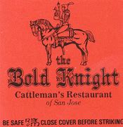Image result for Bold Knight Menu