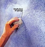 Image result for Sponge Painting Walls without Glaze
