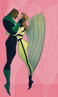Image result for Green Lantern X Hawkgirl