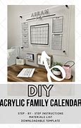 Image result for DIY Family Calendar with First Grader
