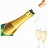 Image result for New Year's Champagne Bottle Clip Art