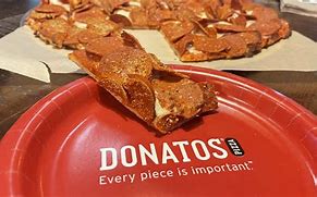 Image result for Donatos Pepperoni Pizza