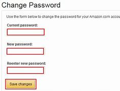 Image result for Amazon Password Reset Required