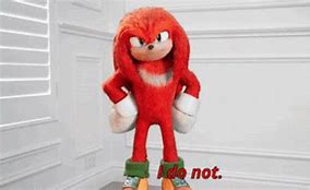 Image result for Sonic Movie Knuckles GIF