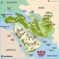 Image result for Middle East Desert Map