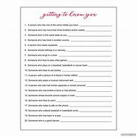 Image result for Getting to Know You Adult Worksheet