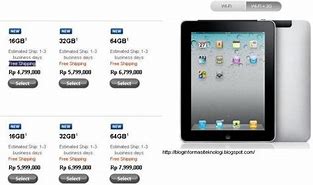 Image result for iPad Harga 3 Jutaan