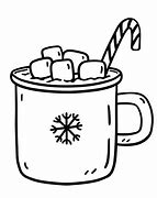 Image result for Hot Cocoa Drawing