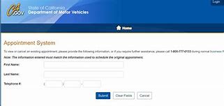 Image result for California DMV Driver Test Appointment