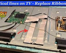 Image result for LG 49 Inch TV Display Connectivity Ribbon